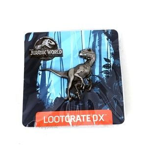 Jurassic World Raptor Pin